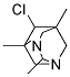 6-CHLORO-2,5,7-TRIMETHYL-1,3-DIAZATRICYCLO[3.3.1.1(3,7)]DECANE Struktur