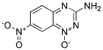 3-AMINO-7-NITRO-1,2,4-BENZOTRIAZINE-1-OXIDE Struktur