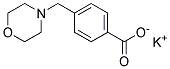 POTASSIUM 4-(MORPHOLIN-4-YLMETHYL)BENZOATE Struktur