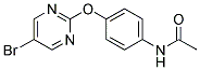 N-(4-[(5-BROMOPYRIMIDIN-2-YL)OXY]PHENYL)ACETAMIDE Struktur