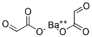 BARIUM GLYOXYLATE Struktur