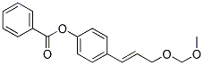 BENZOIC ACID TRANS-4-(3-METHOXYMETHOXY-PROPENYL)-PHENYL ESTER Struktur