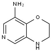 3,4-DIHYDRO-2H-PYRIDO[4,3-B][1,4]OXAZIN-8-YLAMINE Struktur