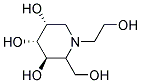 (3R,4R,5R)-1-(2-HYDROXYETHYL)-2-(HYDROXYMETHYL)PIPERIDINE-3,4,5-TRIOL Struktur