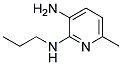 6-METHYL-N2-PROPYL-PYRIDINE-2,3-DIAMINE Struktur