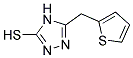 5-(THIEN-2-YLMETHYL)-4H-1,2,4-TRIAZOLE-3-THIOL Struktur