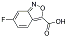 6-FLUOROBENZO[C]ISOXAZOLE-3-CARBOXYLIC ACID Struktur