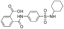 N-(4-CYCLOHEXYLSULFAMOYL-PHENYL)-PHTHALAMIC ACID Struktur