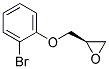 (R)-2-((2-BROMOPHENOXY)METHYL)OXIRANE Struktur