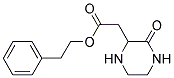 (3-OXO-PIPERAZIN-2-YL)-ACETIC ACID PHENETHYL ESTER Struktur