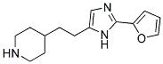 4-[2-(2-FURAN-2-YL-IMIDAZOL-4-YL)ETHYL]-PIPERIDINE Struktur