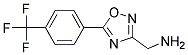 (5-(4-(TRIFLUOROMETHYL)PHENYL)-1,2,4-OXADIAZOL-3-YL)METHANAMINE Struktur