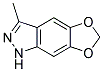 3-METHYL-1H-5,7-DIOXA-1,2-DIAZA-S-INDACENE Struktur