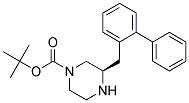 (R)-3-BIPHENYL-2-YLMETHYL-PIPERAZINE-1-CARBOXYLIC ACID TERT-BUTYL ESTER Struktur