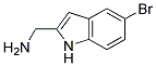 (5-BROMO-1H-INDOL-2-YL)METHANAMINE Struktur