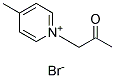 4-METHYL-1-(2-OXOPROPYL)PYRIDINIUM BROMIDE Struktur