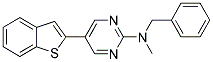 5-(1-BENZOTHIEN-2-YL)-N-BENZYL-N-METHYLPYRIMIDIN-2-AMINE