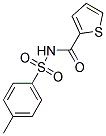 4-METHYL-N-(THIOPHENE-2-CARBONYL)-BENZENESULFONAMIDE Struktur