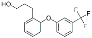 3-[2-(3-TRIFLUOROMETHYL-PHENOXY)-PHENYL]-PROPAN-1-OL Struktur