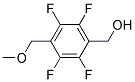 4-METHOXYMETHYL-2,3,5,6-TETRAFLUOROBENZENEMETHANOL Struktur