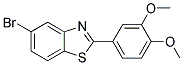 5-BROMO-2-(3,4-DIMETHOXY-PHENYL)-BENZOTHIAZOLE Struktur