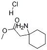 METHYL (1-AMINOCYCLOHEXYL)ACETATE HYDROCHLORIDE Struktur