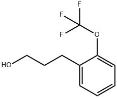 3-(2-TRIFLUOROMETHOXY-PHENYL)-PROPAN-1-OL Struktur