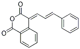 4-[(E)-3-PHENYL-PROP-2-EN-(E)-YLIDENE]-ISOCHROMAN-1,3-DIONE Struktur