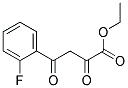 ETHYL 4-(2-FLUOROPHENYL)-2,4-DIOXOBUTANOATE Struktur