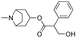 (8-METHYL-8-AZABICYCLO[3.2.1]OCT-3-YL) 3-HYDROXY-2-PHENYL-PROPANOATE Struktur