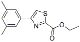 4-(3,5-DIMETHYL-PHENYL)-THIAZOLE-2-CARBOXYLIC ACID ETHYL ESTER Struktur