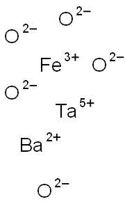 BARIUM IRON TANTALUM OXIDE Struktur