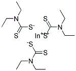 INDIUM DIETHYLDITHIOCARBAMATE Struktur