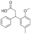 3-(2-METHOXY-5-METHYLPHENYL)-3-PHENYLPROPANOIC ACID(FOR TOLTERODINE) Struktur