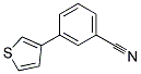 3-(3-THIENYL)BENZONITRIL Struktur