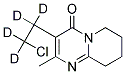 3-(2-CHLOROETHYL-D4)-2-METHYL-6,7,8,9-TETRAHYDRO-4H-PYRIDO[1,2-A]PYRIMIDIN-4-ONE Struktur