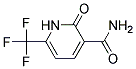 2-OXO-6-(TRIFLUOROMETHYL)-1,2-DIHYDROPYRIDINE-3-CARBOXAMIDE Struktur