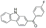 (9H-CARBAZOL-2-YL)-(4-FLUORO-PHENYL)-METHANONE Struktur