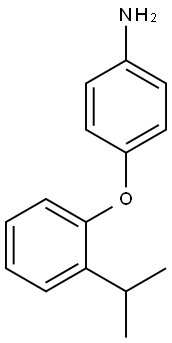 4-(2-ISOPROPYLPHENOXY)ANILINE Struktur