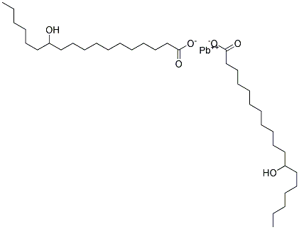 LEAD-12-HYDROXY STEARATE Struktur