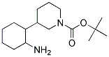 TERT-BUTYL 3-(2-AMINOCYCLOHEXYL)PIPERIDINE-1-CARBOXYLATE Struktur