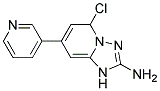 5-CHLORO-7-PYRIDIN-3-YL-1H-[1,2,4]TRIAZOLO[1,5-A]PYRIDIN-2-YLAMINE Struktur