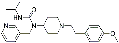 N'-ISOPROPYL-N-(1-[2-(4-METHOXYPHENYL)ETHYL]PIPERIDIN-4-YL)-N-(PYRIDIN-3-YLMETHYL)UREA Struktur