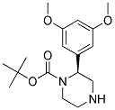 (S)-2-(3,5-DIMETHOXY-PHENYL)-PIPERAZINE-1-CARBOXYLIC ACID TERT-BUTYL ESTER Struktur