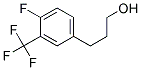 3-(4-FLUORO-3-TRIFLUOROMETHYL-PHENYL)-PROPAN-1-OL Struktur