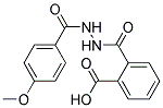 2-[N'-(4-METHOXY-BENZOYL)-HYDRAZINOCARBONYL]-BENZOIC ACID Struktur