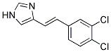 4-[2-(3,4-DICHLORO-PHENYL)-VINYL]-1H-IMIDAZOLE Struktur