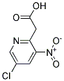 (5-CHLORO-3-NITRO-PYRIDIN-2-YL)-ACETIC ACID Struktur