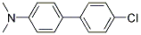 4-CHLORO-4'-DIMETHYLAMINOBIPHENYL Struktur