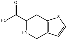 4,5,6,7-TETRAHYDROTHIENO[3,2-C]PYRIDINE-6-CARBOXYLIC ACID Struktur